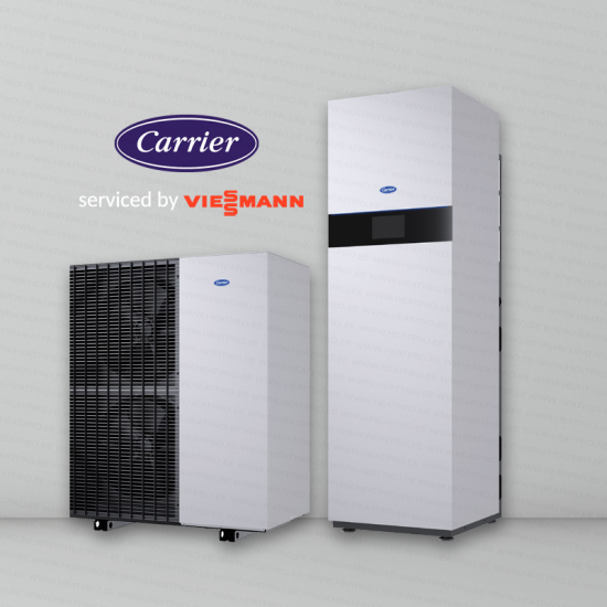 CARRIER AQUASNAP AWH-NGA МОНОБЛОЧНЫЙ ВОЗДУШНО-ВОДЯНОЙ ТЕПЛОВОЙ НАСОС С ВСТРОЕННЫМ БОЙЛЕРОМ 190 Л, 16 КВТ, R290, 400 В, ТРЁХФАЗНЫЙ