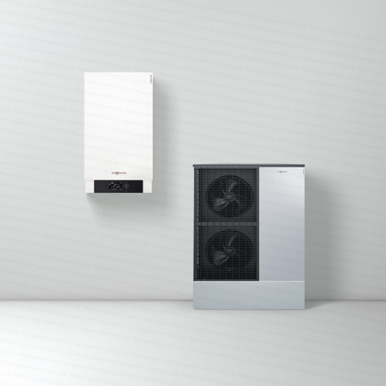 VIESSMANN VITOCAL 200-S ТЕПЛОВОЙ НАСОС ВОЗДУХ-ВОДА "SPLIT" БЕЗ БОЙЛЕРА , R410A, ТРЕХФАЗНЫЙ, 10kW