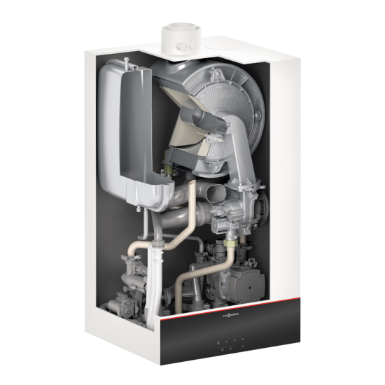 Gaaskondensatsioonikatel Viessmann Vitodens 100-W B1HG katla ühendusega, 19kW