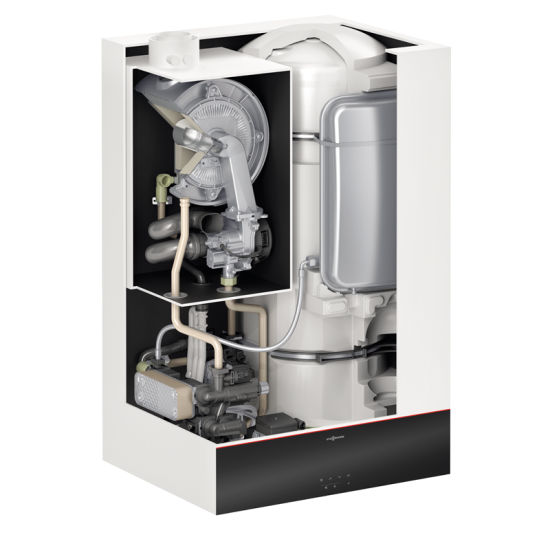 Gaaskondensatsioonikatel Viessmann Vitodens 111-W B1LF sisseehitatud 46l veepaagiga, 25kW